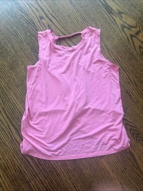 athleta  pink tank top